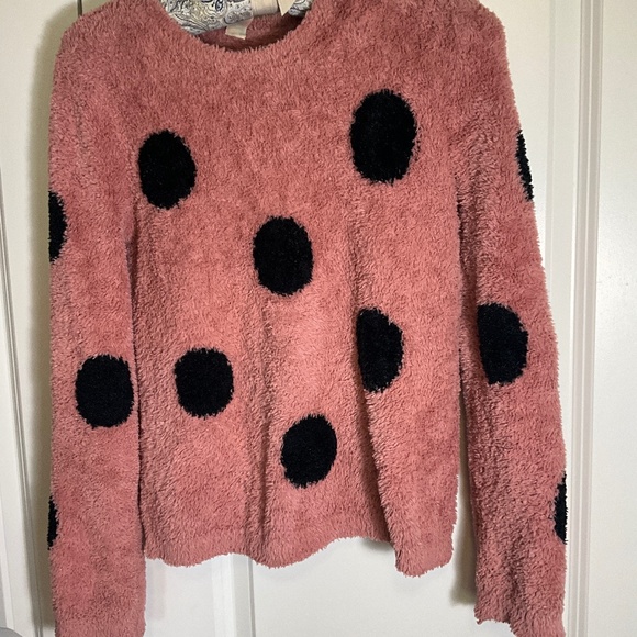 Big girls fluffy soft pull on sweater  L(10/12) - Picture 1 of 7